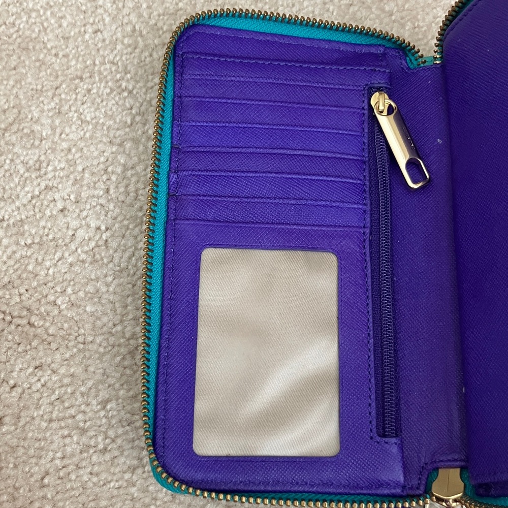 Talbots Leather Zip-Around Wallet - Picture 6 of 13